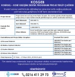KOSGEB KOBİGEL - KOBİ Gelişim Destek Programı Proje Teklif Çağrısı Açıldı.